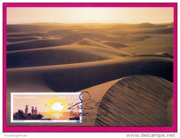 NAMIBIA, 1999, Maxi Card , Sunset Of Namibia,  Sa316, F3839a - Namibië (1990- ...)