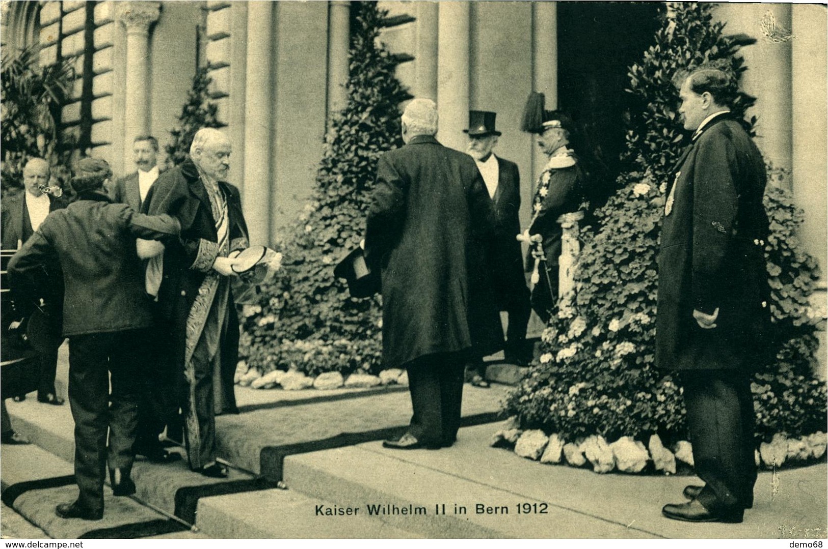 BERN  Allemagne Deutschland Kaiser Wilhelm II à Bern 1912 (empereur Guillaume II) - Personnages