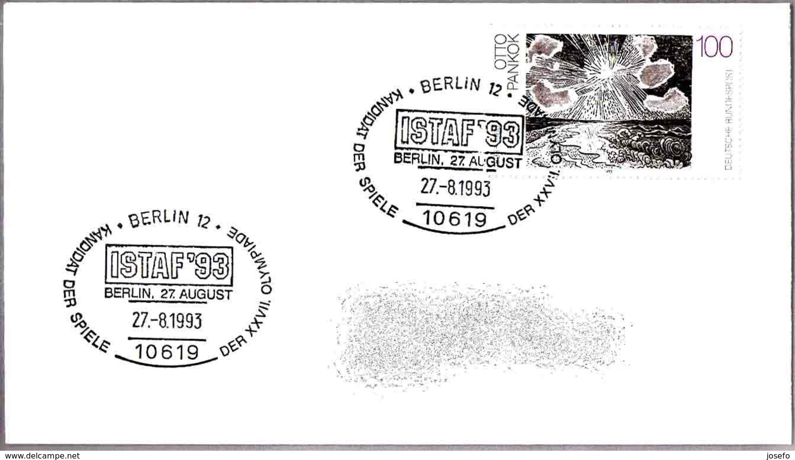 CANDIDATURA De BERLIN A Los JUEGOS OLIMPICOS 2000. Berlin 1993 - Verano 2000: Sydney