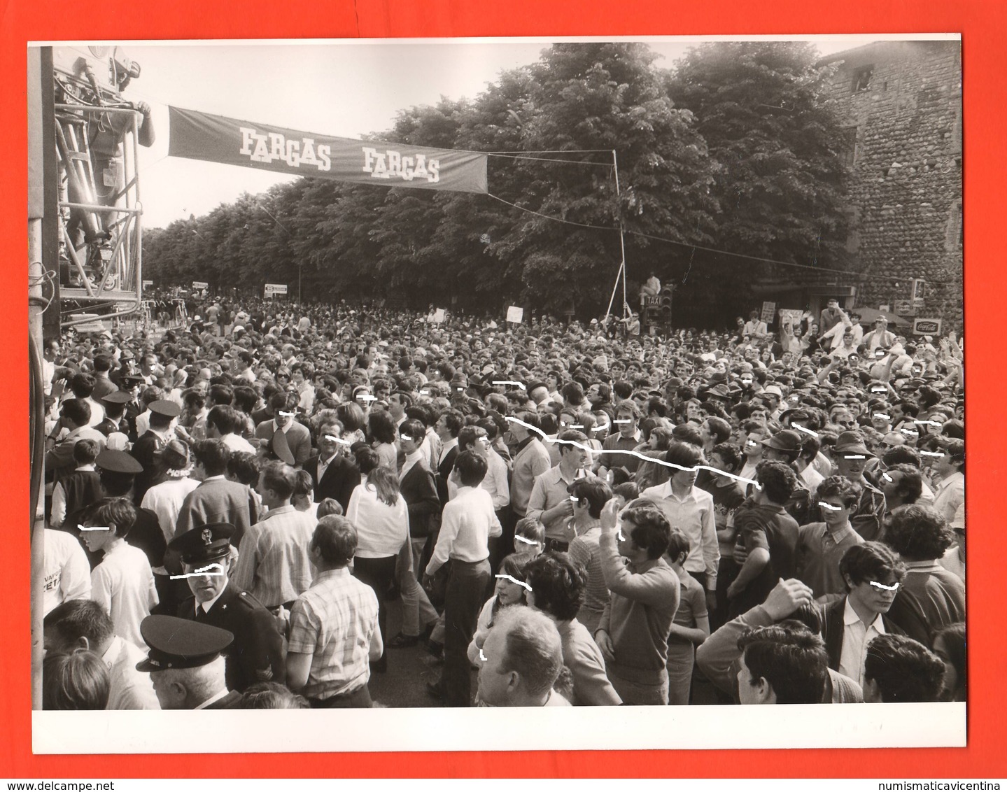 Ciclismo Traguardo  Bassano Grappa Giro Italia Tour 1970 Viale Fosse Cycling Cyclisme - Cyclisme