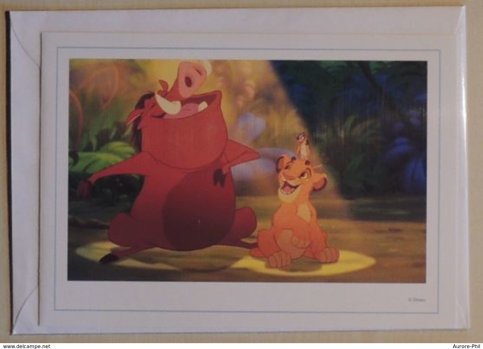 Postogram 94/J17 Roi Lion- Disney (Bande Dessinée) - Postogram