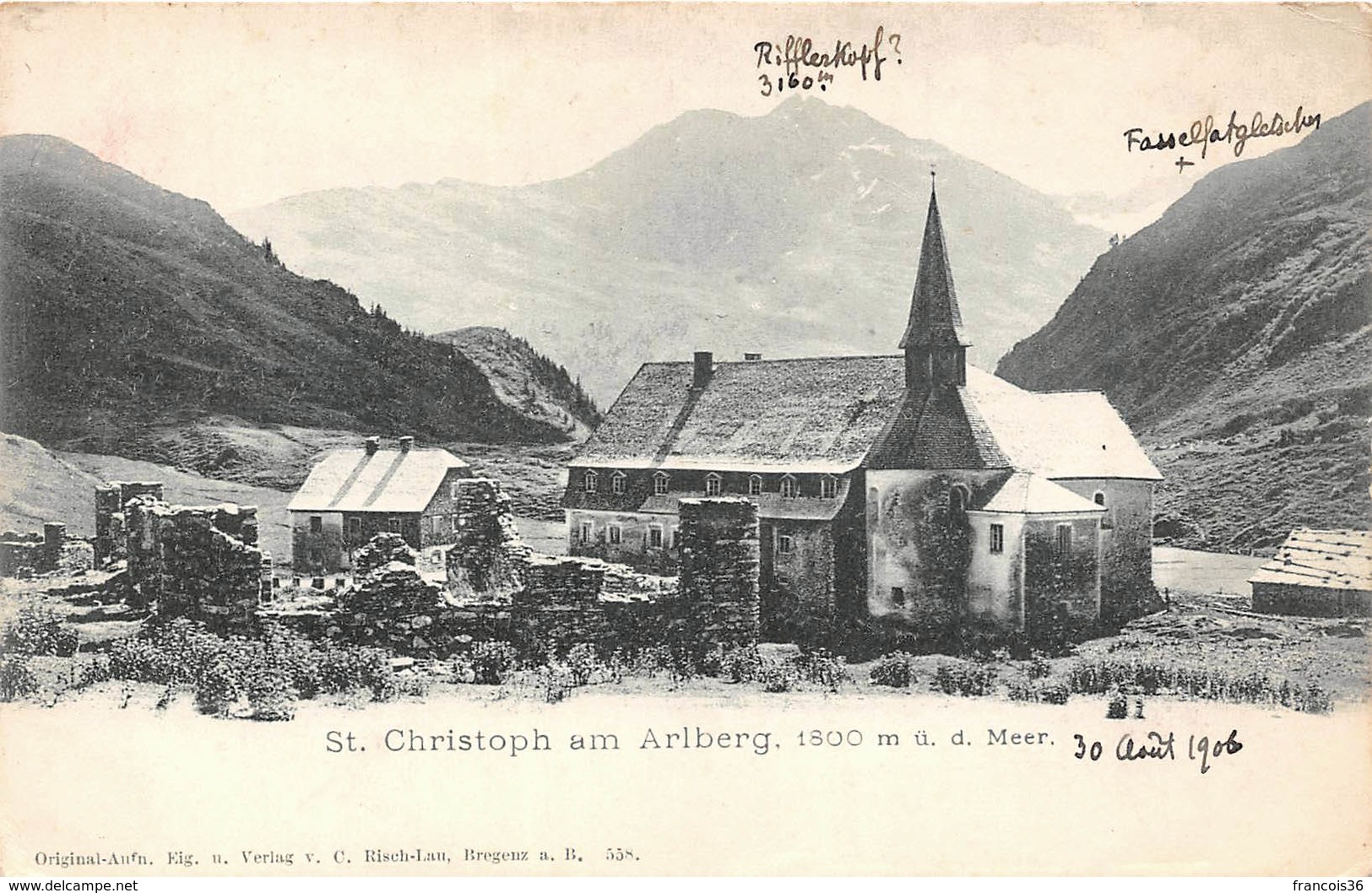 Autriche - St. Christoph Am Arlberg 1906 - Autres & Non Classés