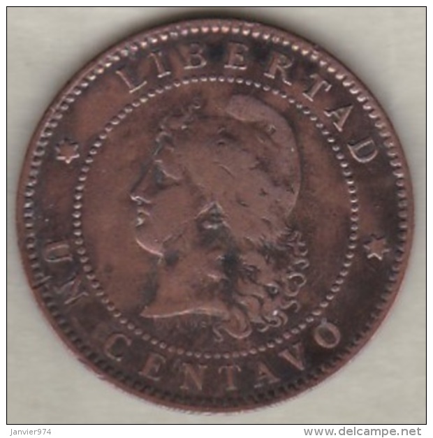 ARGENTINE / TUCUMAN . UN CENTAVO 1890. BRONZE - Argentine