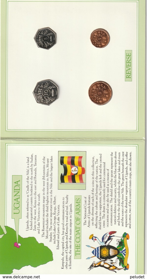 Uganda Coin Set 1987 - Ouganda