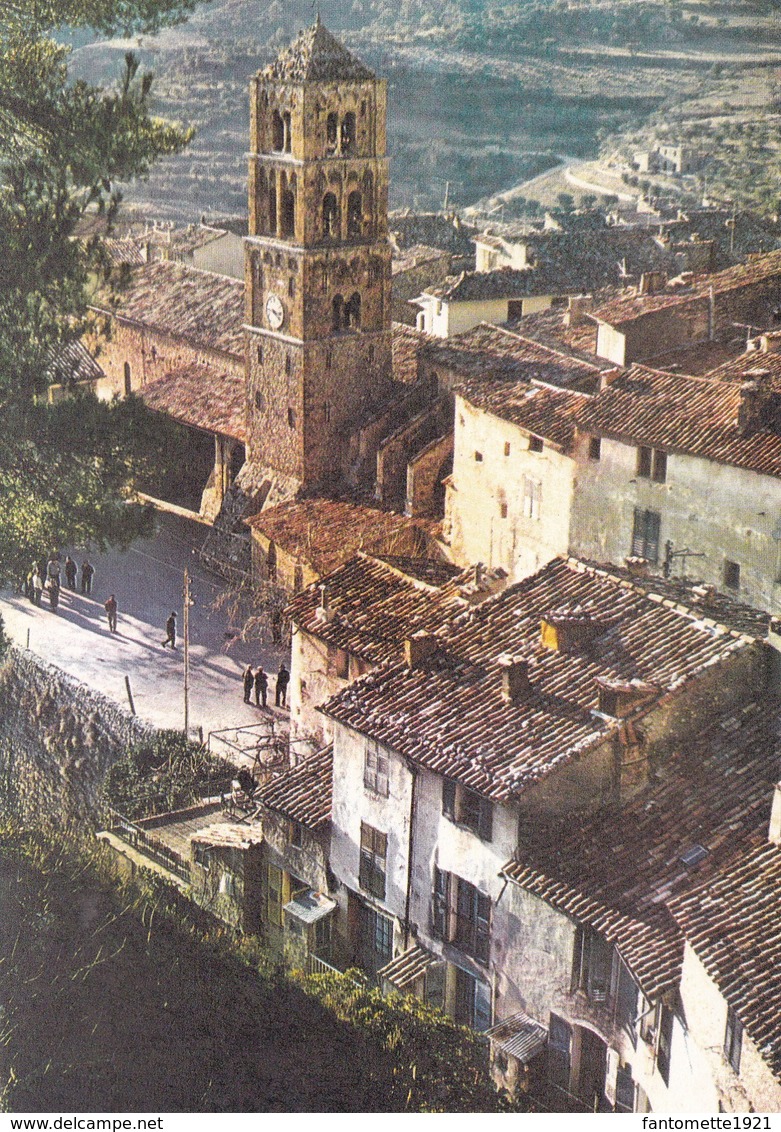 MOUSTIERS SAINTE MARIE/L'EGLISE LA PLACE/VUE AERIENNE (dil363) - Autres & Non Classés