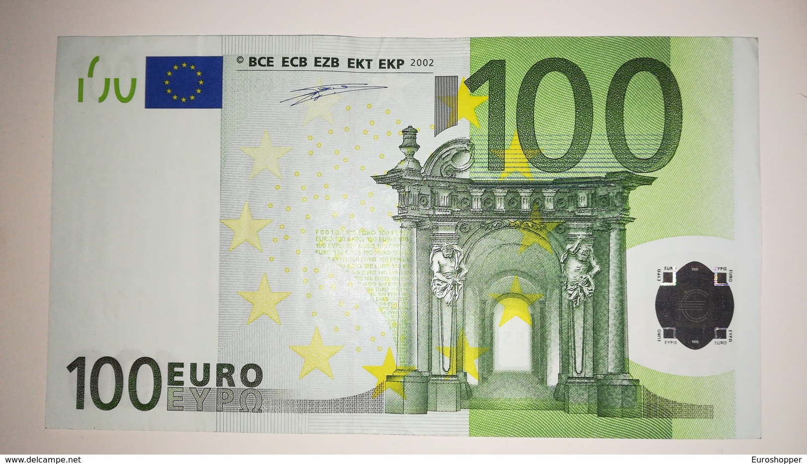 EURO-AUSTRIA 100 EURO (N) F001 Sign DUISENBERG - 100 Euro