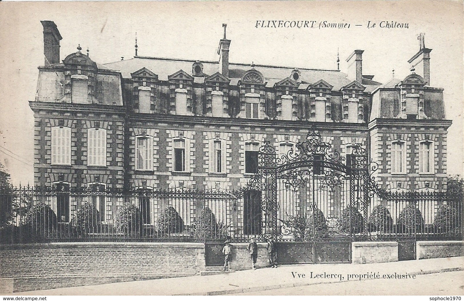 SOMME - 80 - FLIXECOURT - Le Château - Flixecourt