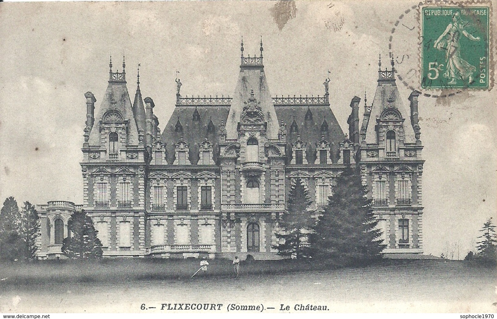 SOMME - 80 - FLIXECOURT - Le Château - Flixecourt