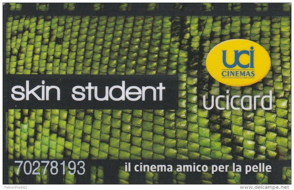 SCHEDA STUDENTI UCI CINEMA (M5.1 - Tickets - Vouchers