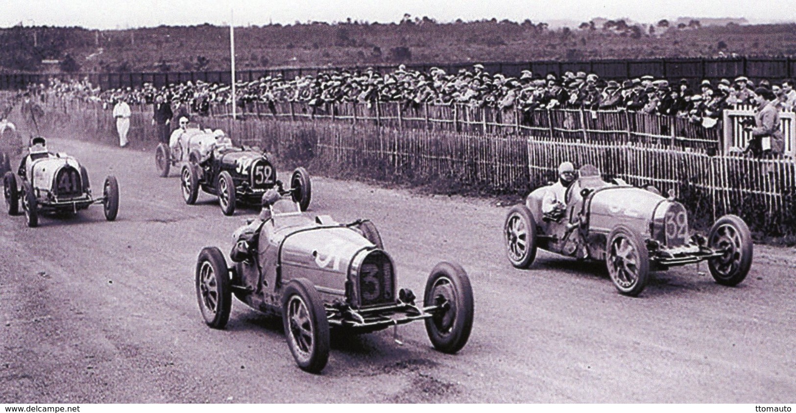 Grand Prix  -  Le Départ  -  Bugatti   -  15x10 PHOTO - Grand Prix / F1