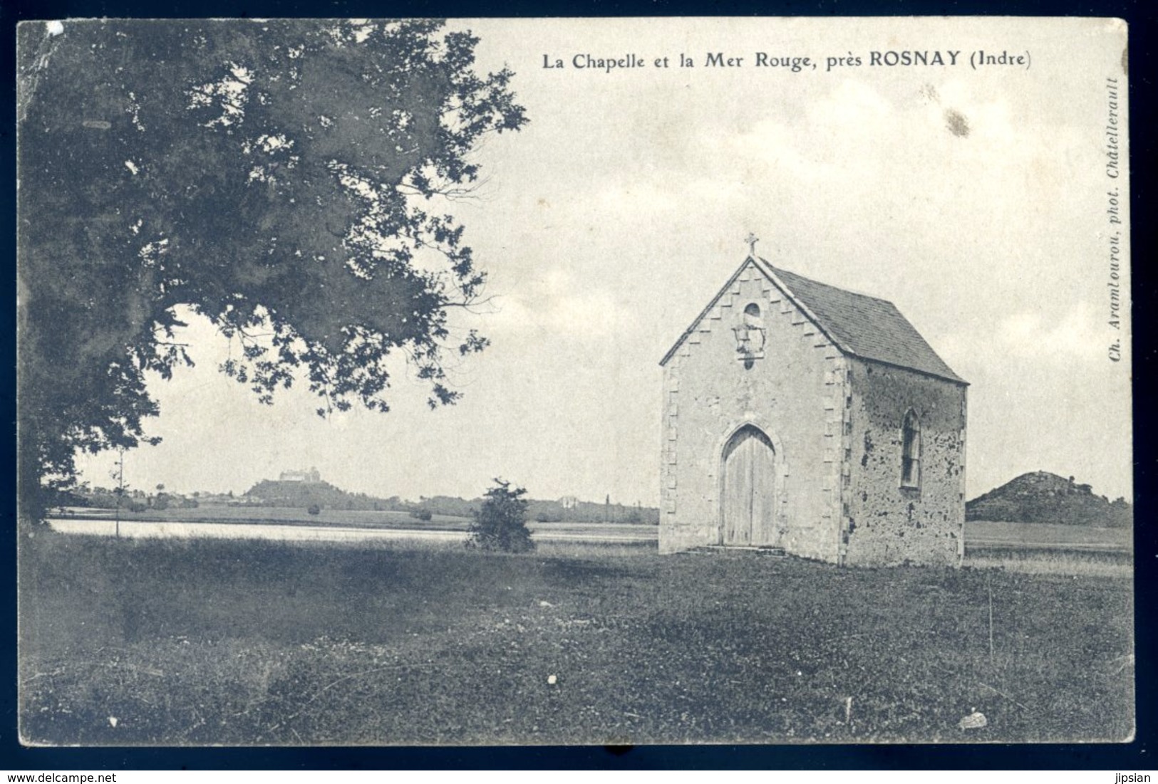 Cpa Du 36 Près Rosnay , La Chapelle Et La Mer Rouge    AVRIL18-09 - Autres & Non Classés