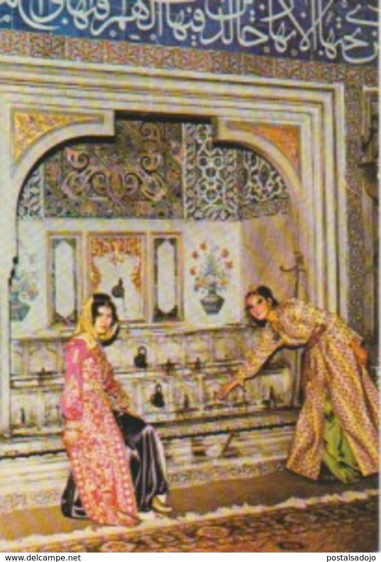 (TQ137) ISTANBUL. TOPKAPI SRAYI HAREM DAIRESI .. FEMMES ... UNUSED - Turquia