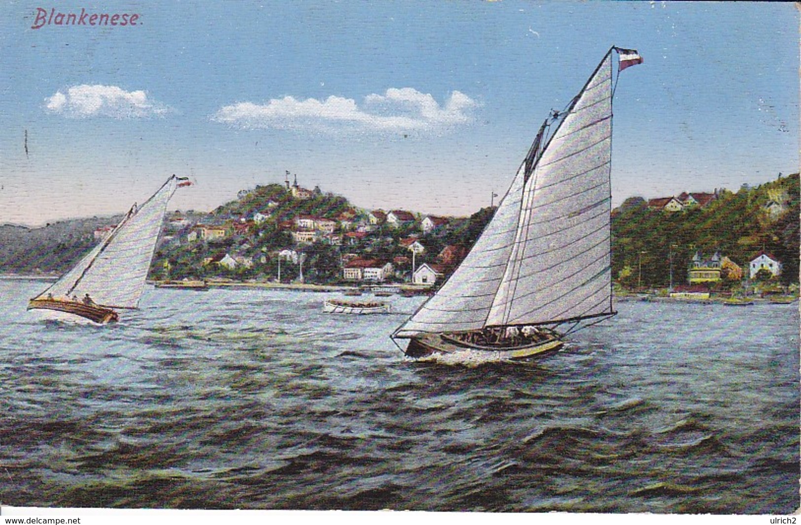 AK Blankenese - Segelboote - 1931 (34226) - Blankenese