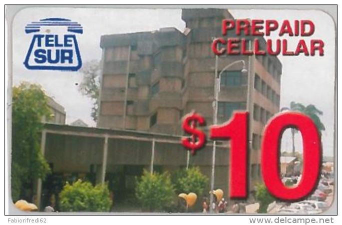 PREPAID PHONE CARD SURINAME (U.7.1 - Suriname