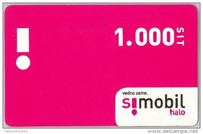 PREPAID PHONE CARD SLOVENIA (U.54.3 - Slovenia