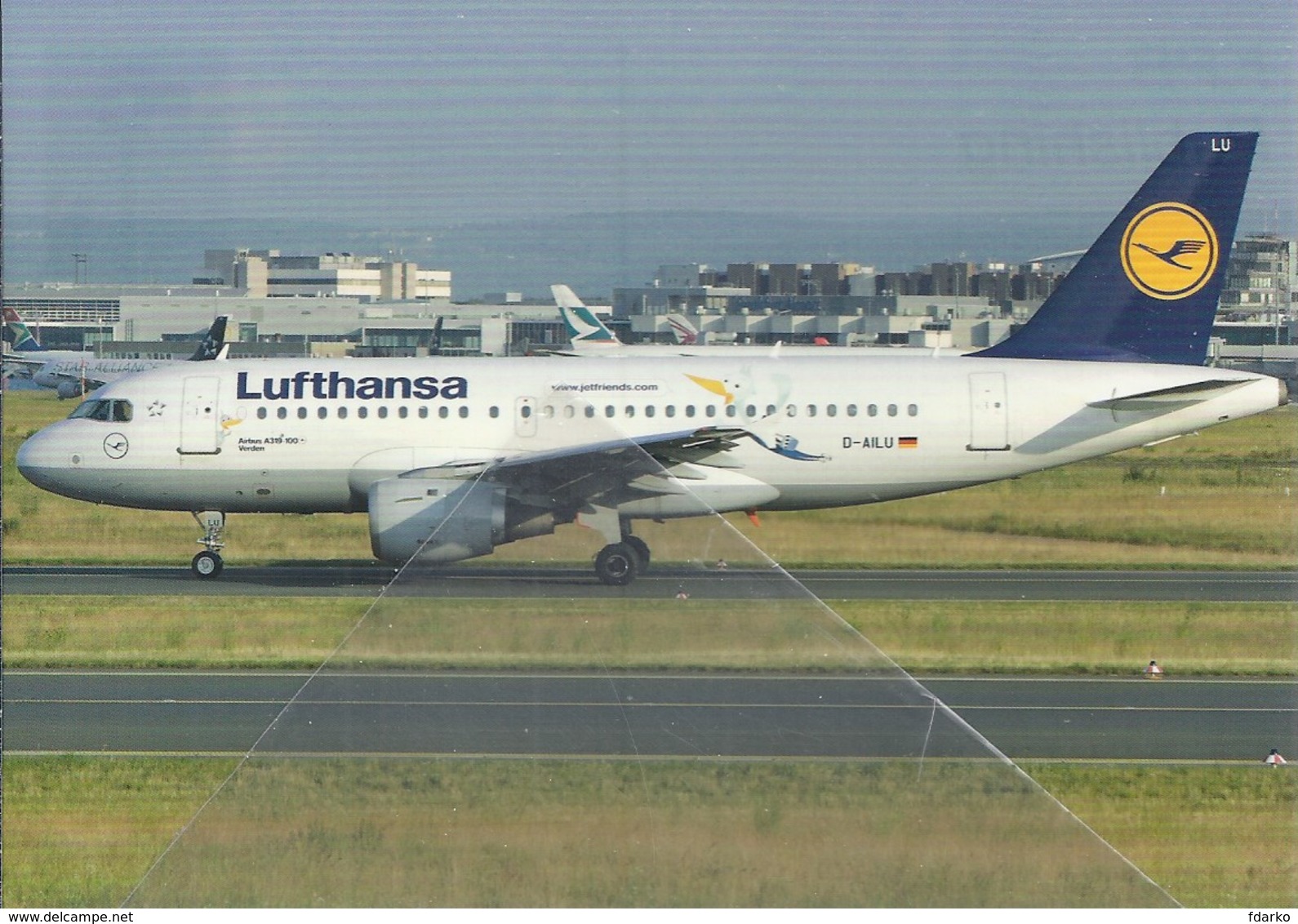 Lfthansa Airlines A319 D-AILU Frankfurt FRA - 1946-....: Moderne