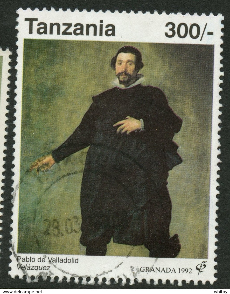 Tanzania 1992 300sh Pablo De Valladoid Velazquez Issue #870 - Tanzania (1964-...)