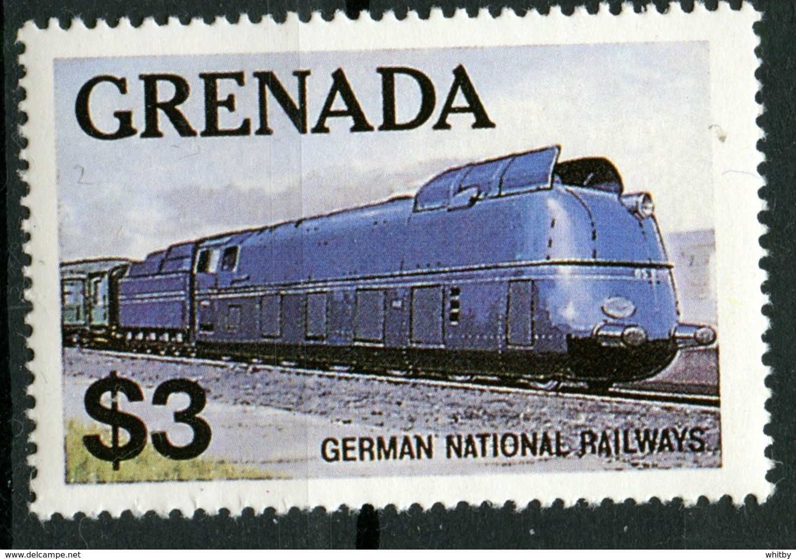 Greneda 1982 $3.00 German National Railway Issue #1125 - Grenada (1974-...)