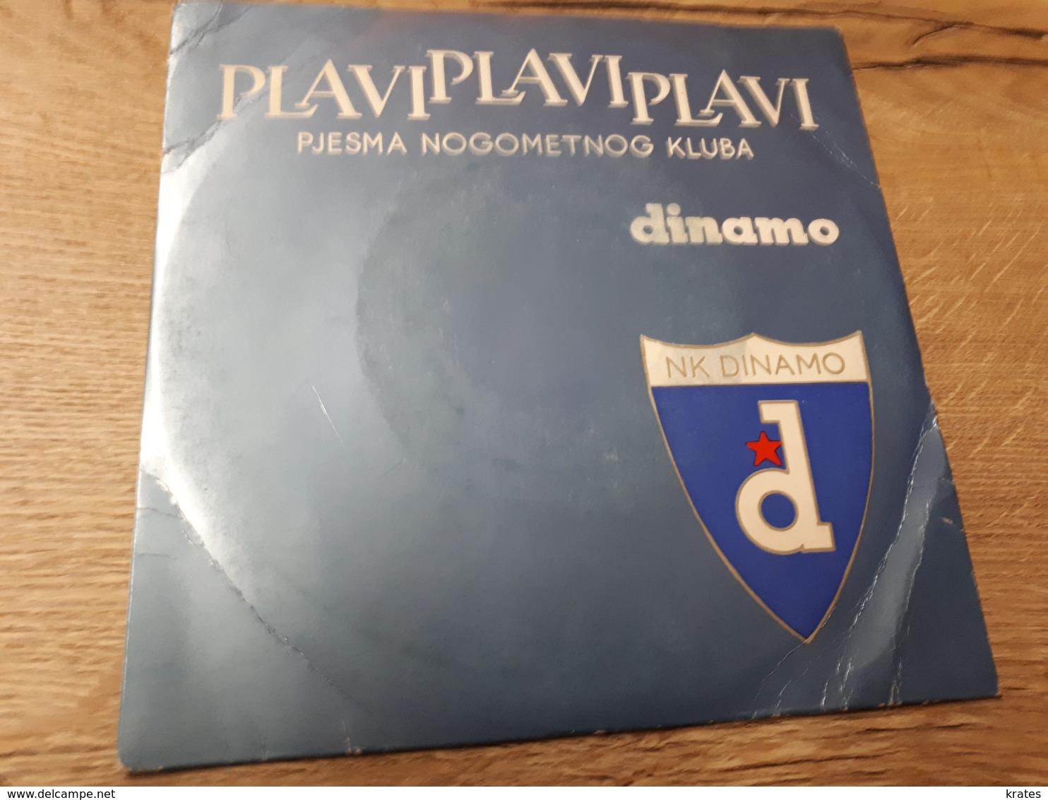 Old Vinyl Records - Soccer, Croatia, NK Dinamo Zagreb - 45 Rpm - Maxi-Singles