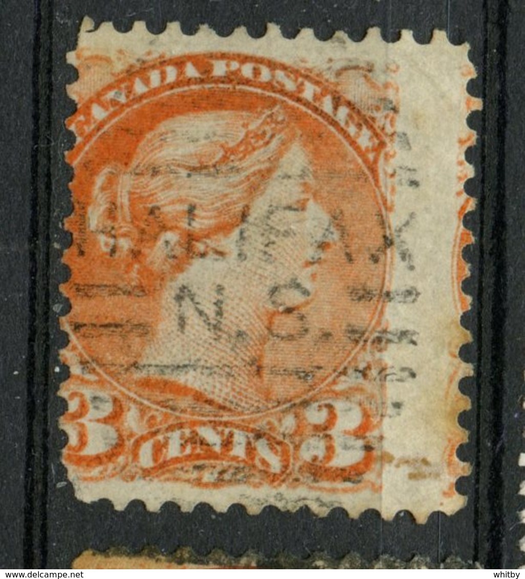 Canada 1888 3 Cent Queen Victoria Issue #41 Halifax Cancel - Used Stamps