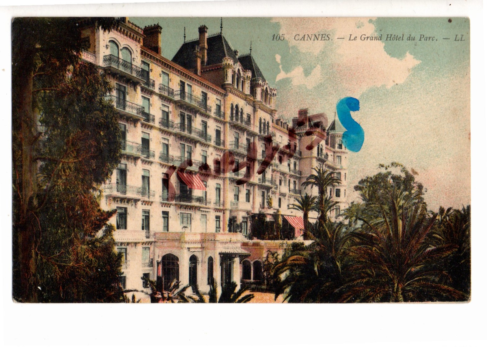 CPA: CANNES Le Grand Hôtel Du Parc - Cannes