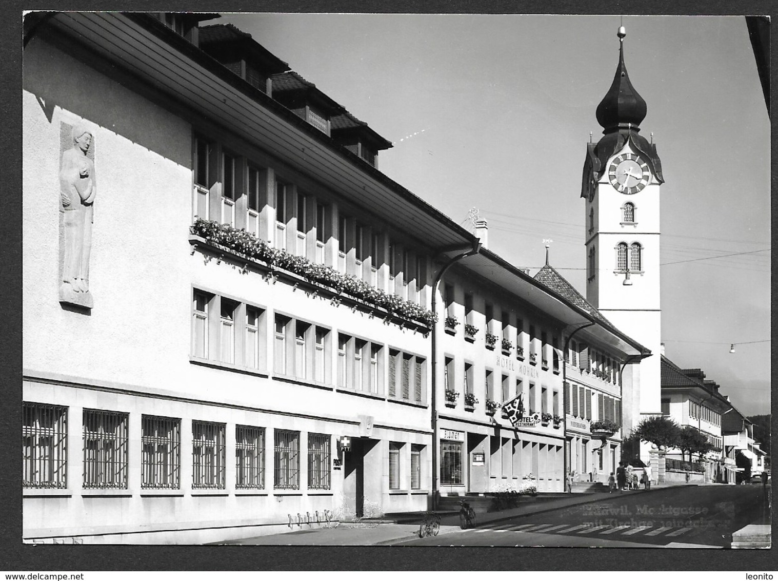 HUTTWIL BE Oberaargau Marktgasse Ca. 1960 - Huttwil