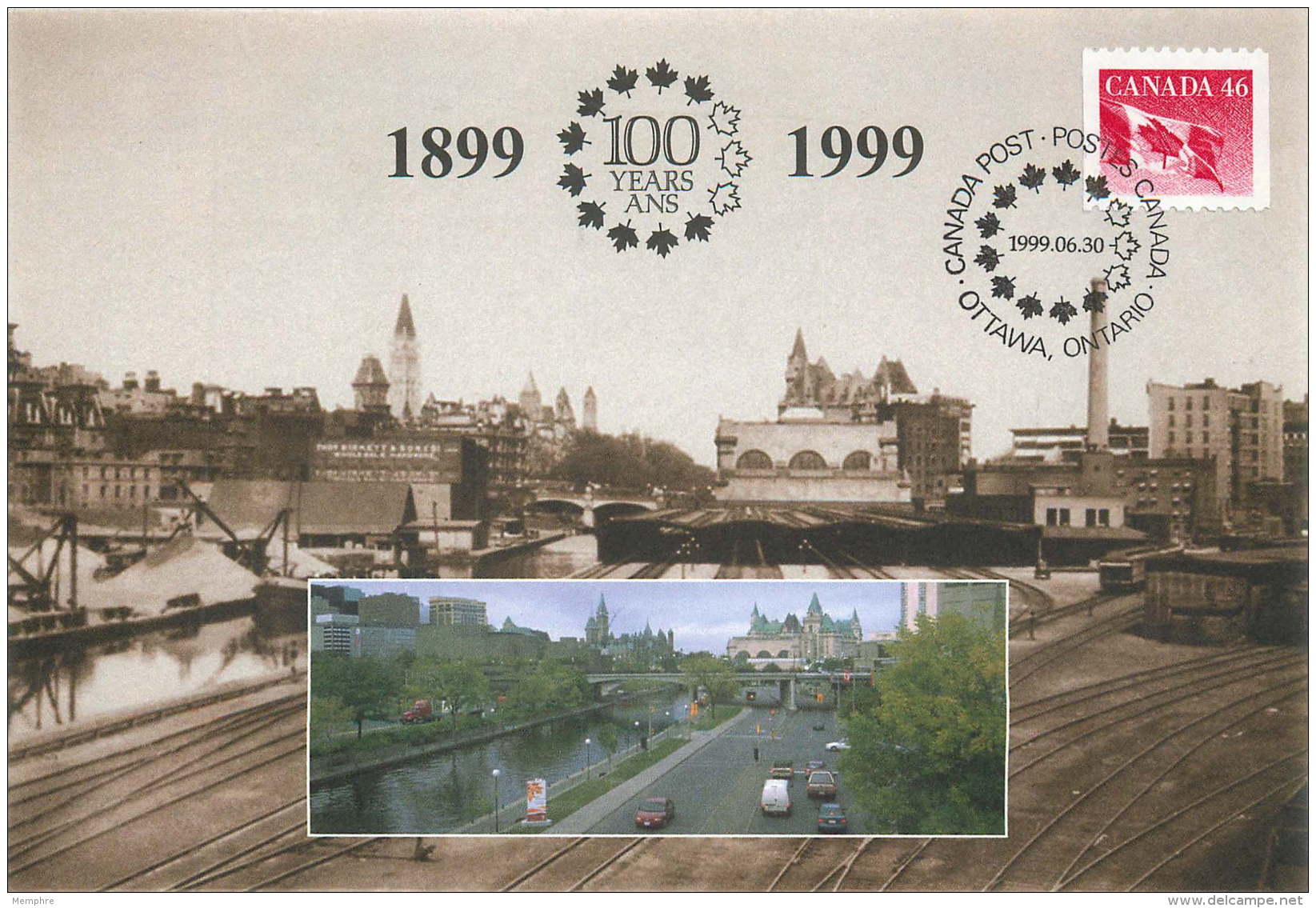 1999 - National Capital Commission Centenary S37 - HerdenkingsOmslagen