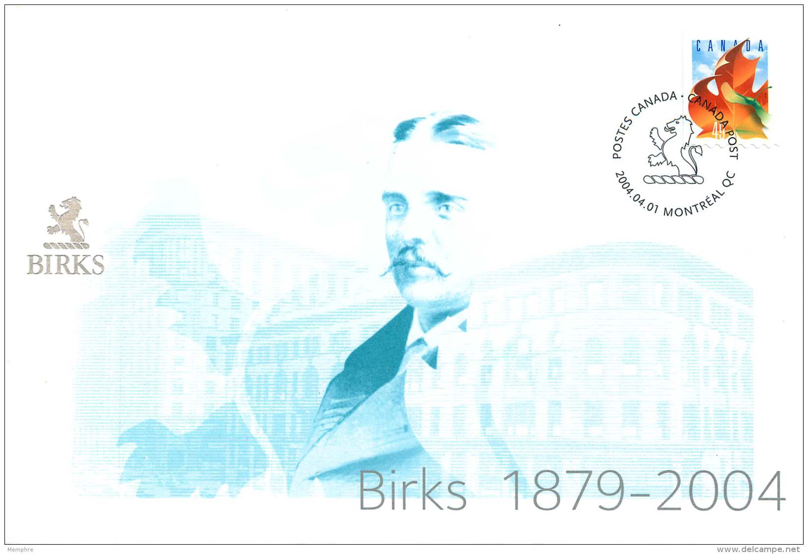 2004- Birks Jewellers 125th Ann. S59 - Commemorative Covers