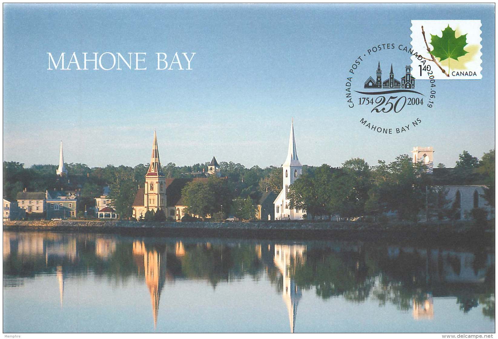 2004-  Mahone Bay NS 250th Ann  S62 - Sobres Conmemorativos