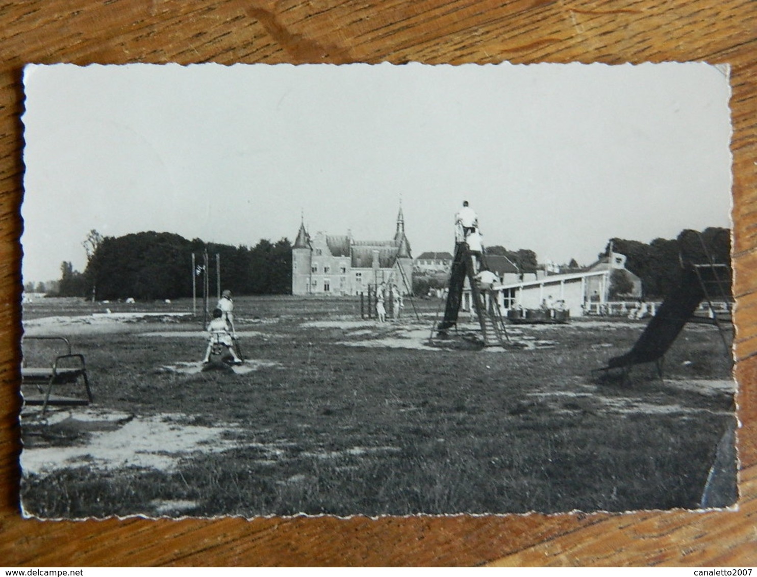 JAMOIGNE SUR SEMOIS:PHOTO CARTE AVEC LA PLAINE DE JEUX ANIMEE - Autres & Non Classés