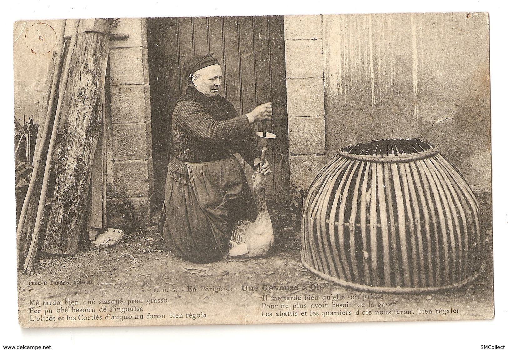 En Périgord, Une Gaveuse D'oie. Pas Une Repro (1537) - Sonstige & Ohne Zuordnung