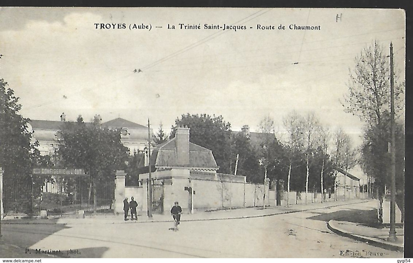 Troyes    La Trinité Saint Jacques   Route De Chaumont - Troyes