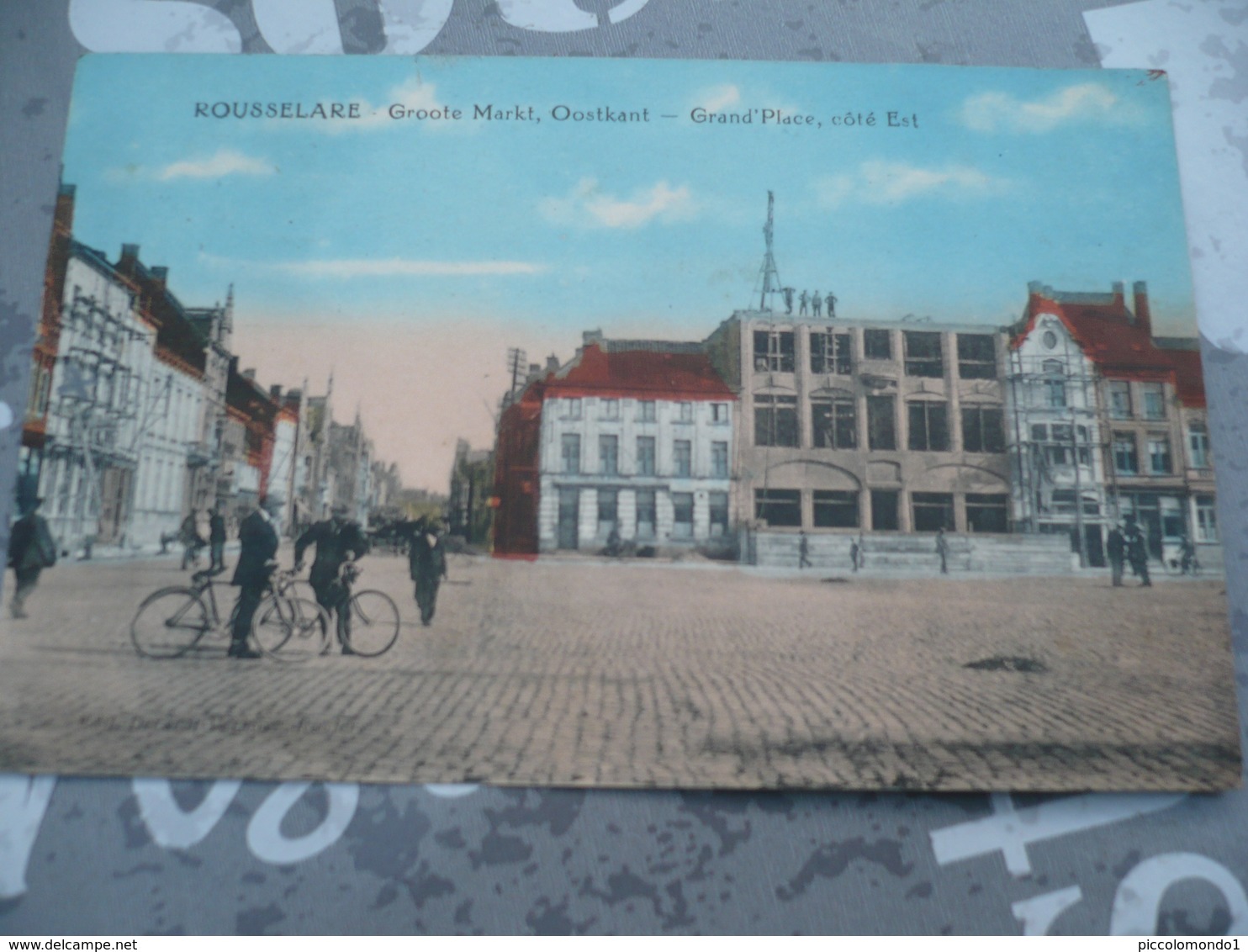 Roeselare Grote Markt Heropbouw Oostkant Perfecte Staat 1922 - Roeselare