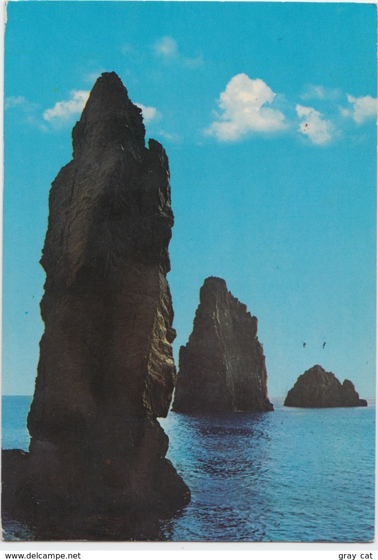 LIPARI - Isole Eolie (Sicilia) I Faraglioni, 1989 Used Postcard [21111] - Other & Unclassified