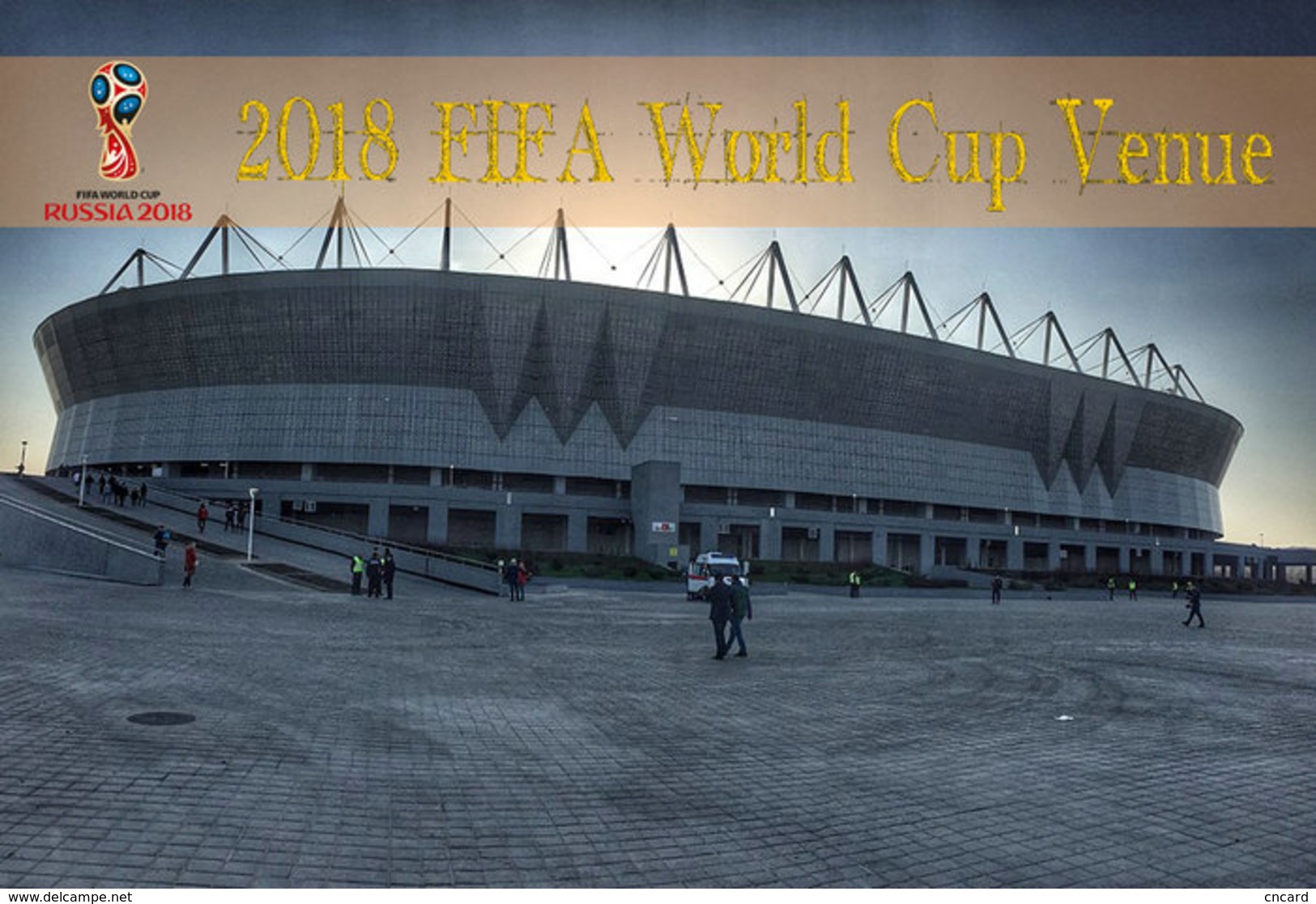 [T31-008 ] 2018 Russia FIFA World Cup Soccer Football Venue Stadium , China Pre-stamped Card, Postal Stationery - 2018 – Rusia