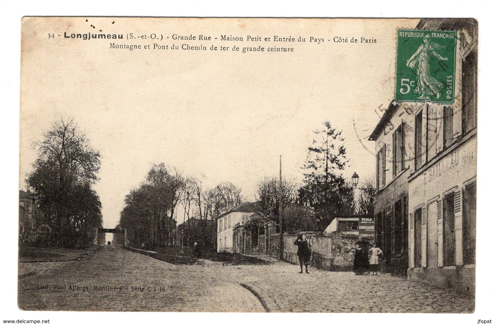 91 ESSONNE - LONGJUMEAU Grande Rue, Maison Petit Et Entrée Du Pays (voir Descriptif) - Longjumeau