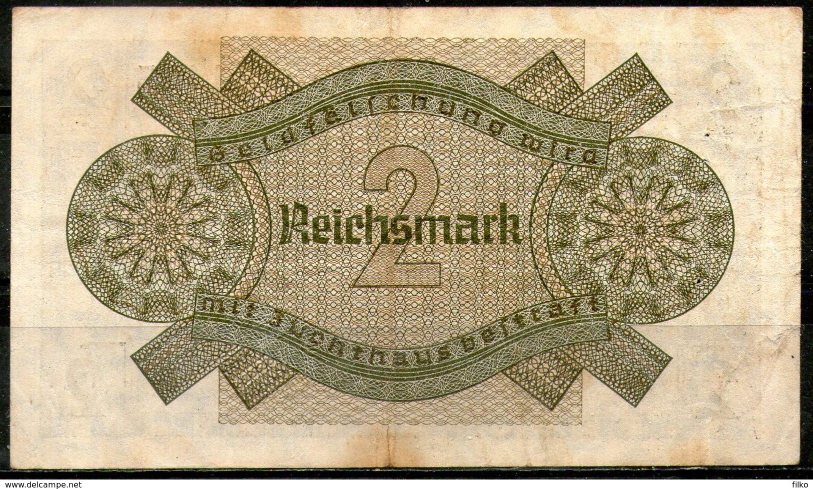 Germany,1940,2 Reichmark,P.137b,as Scan - 2 Mark