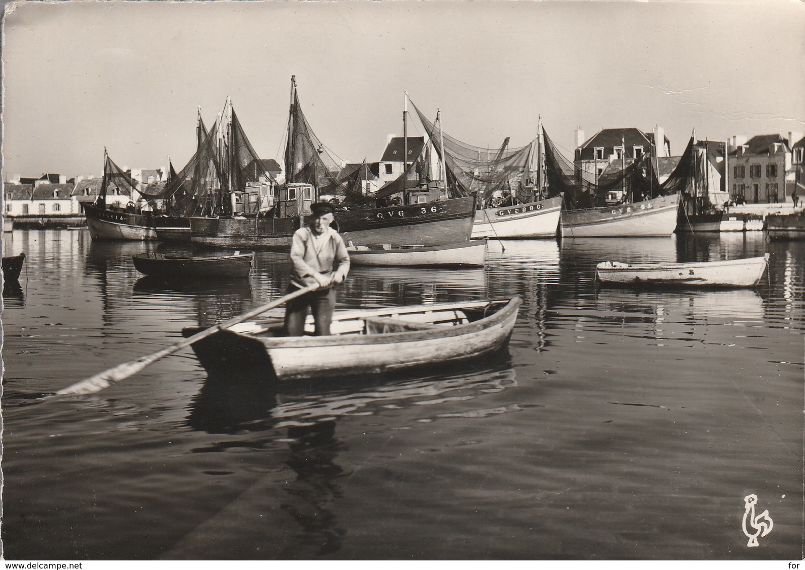 Finistère : GUILVINEC : Un Coin Du Port ( Photo Vérit. ) Cpsm - Guilvinec