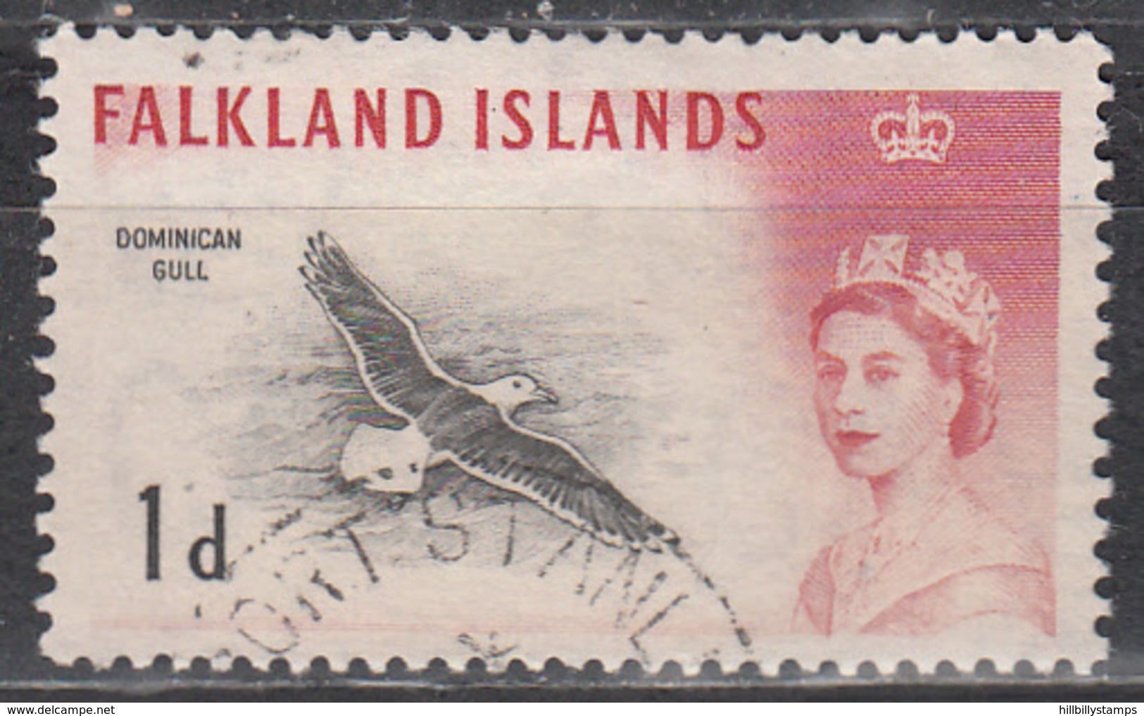 FALKLAND ISLANDS     SCOTT NO. 129    USED    YEAR  1960 - Falkland Islands