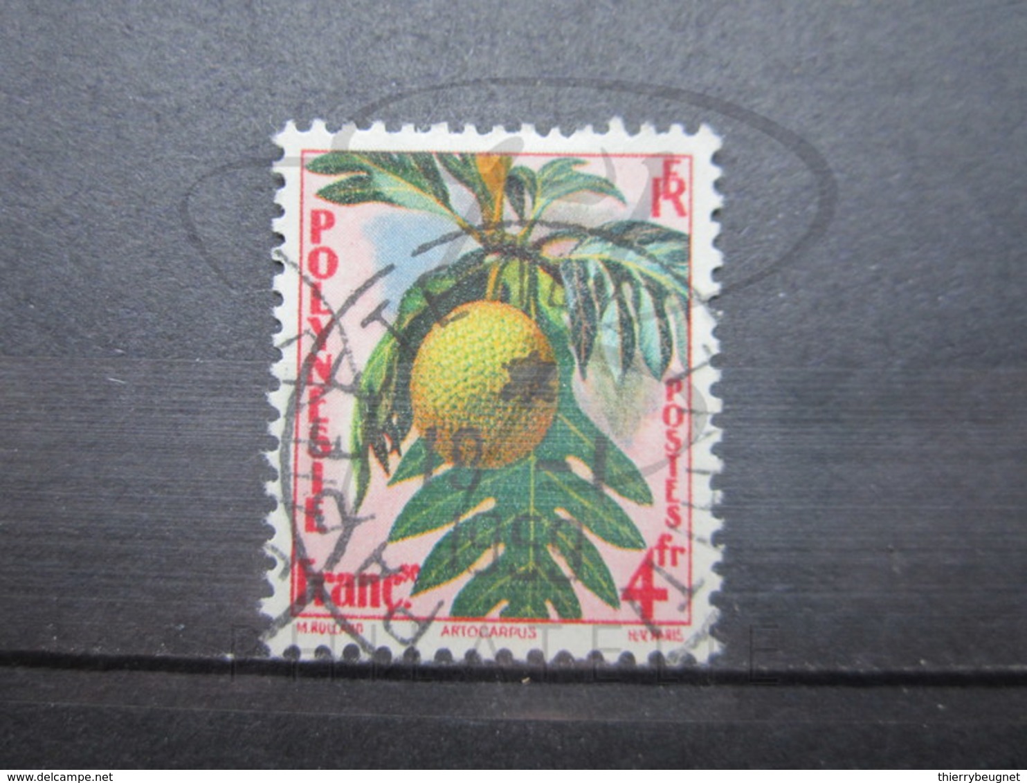 VEND BEAU TIMBRE DE POLYNESIE N° 13 , OBLITERATION " PAPEETE " !!! - Used Stamps