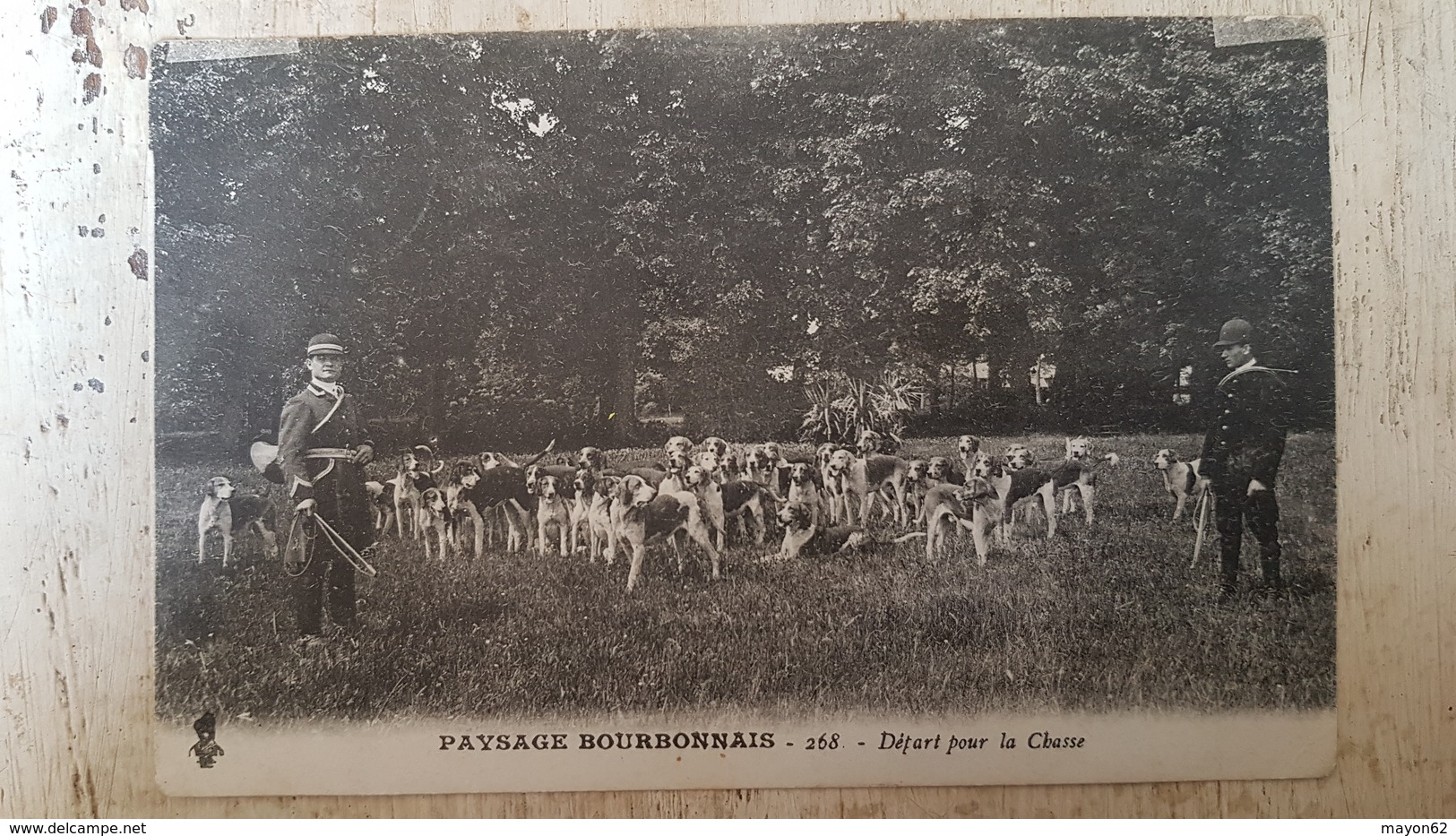 CPA Chasse à Courre - St-Gérant (Allier 03) Editeur - Départ Pour La Chasse (Paysage Bourbonnais) - Otros & Sin Clasificación