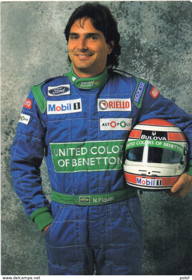 Nelson PIQUET - Photo Giuseppe Pino -  - Flamme De Hieres  (104952) - Other & Unclassified