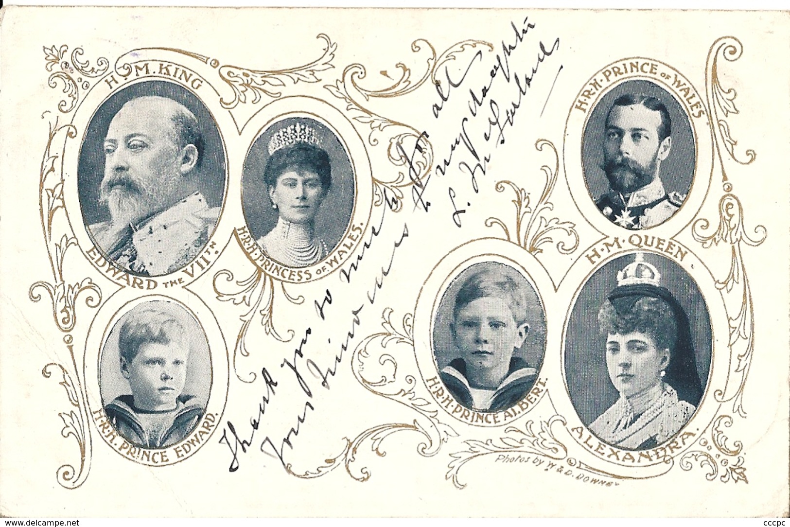 CPA Angleterre Edward VII Princess Of Wales Prince Edward Prince Albert Prince Of Wales Alexandra - Autres & Non Classés