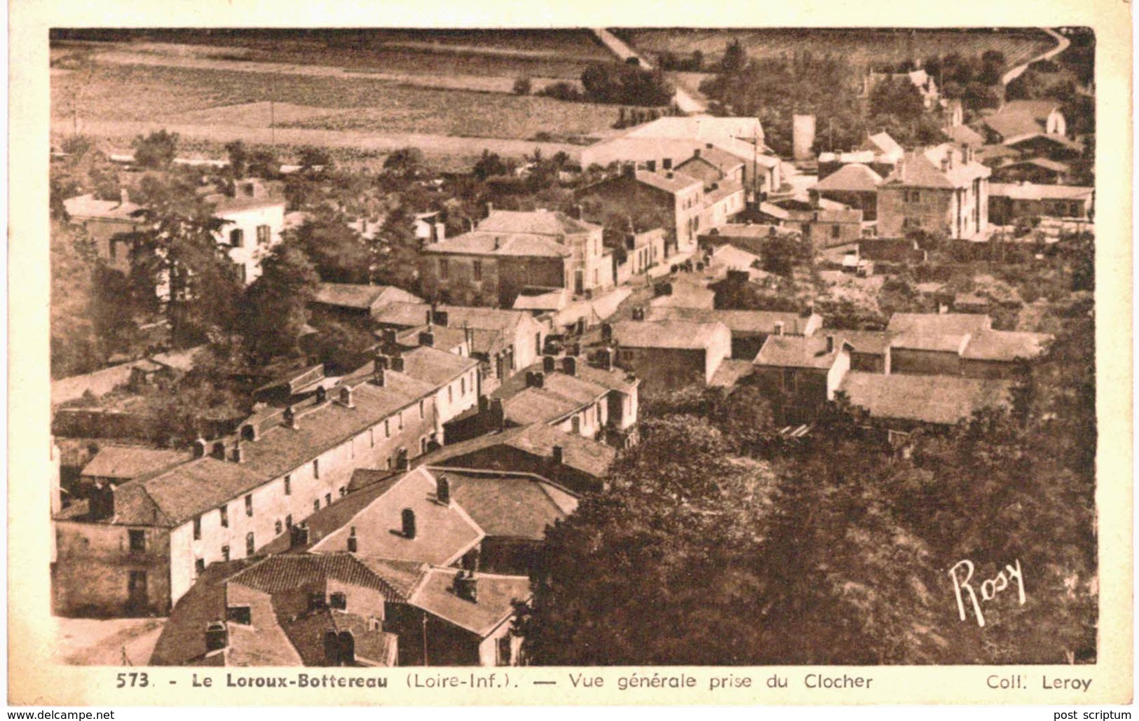 Loroux Bottereau Vue Générale Prise Du Clocher - Autres & Non Classés