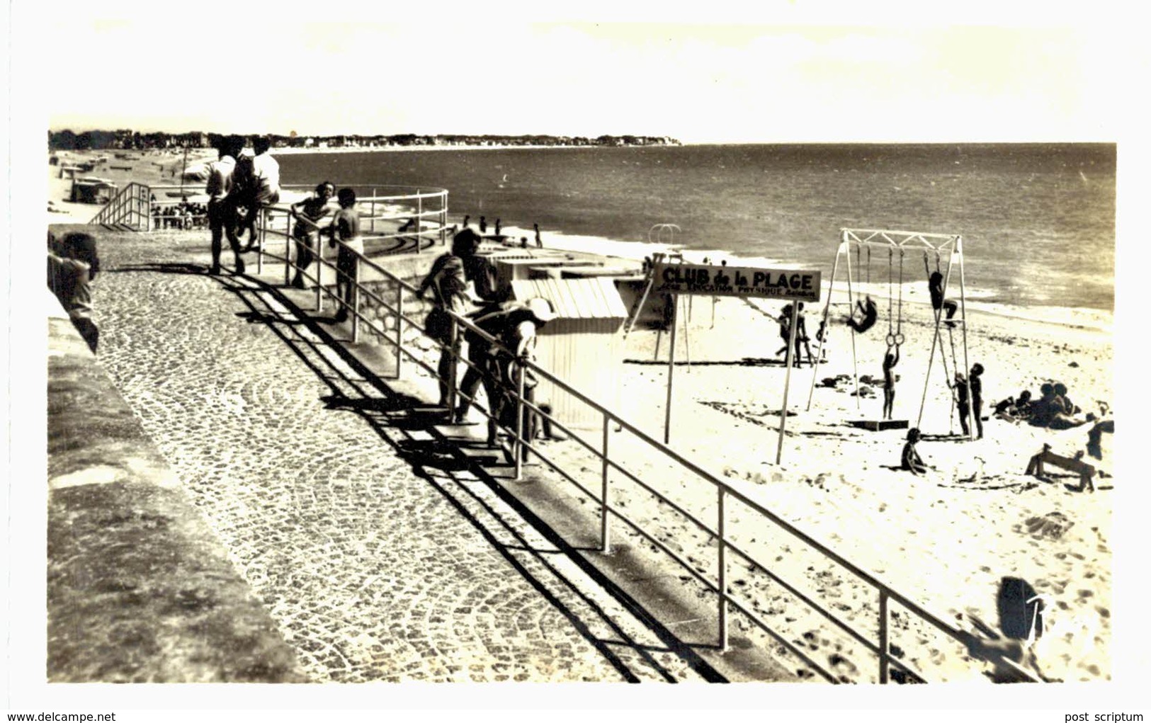 La Baule Les Pins Vue De La Plage - Panneau "club De La Plage" - La Baule-Escoublac