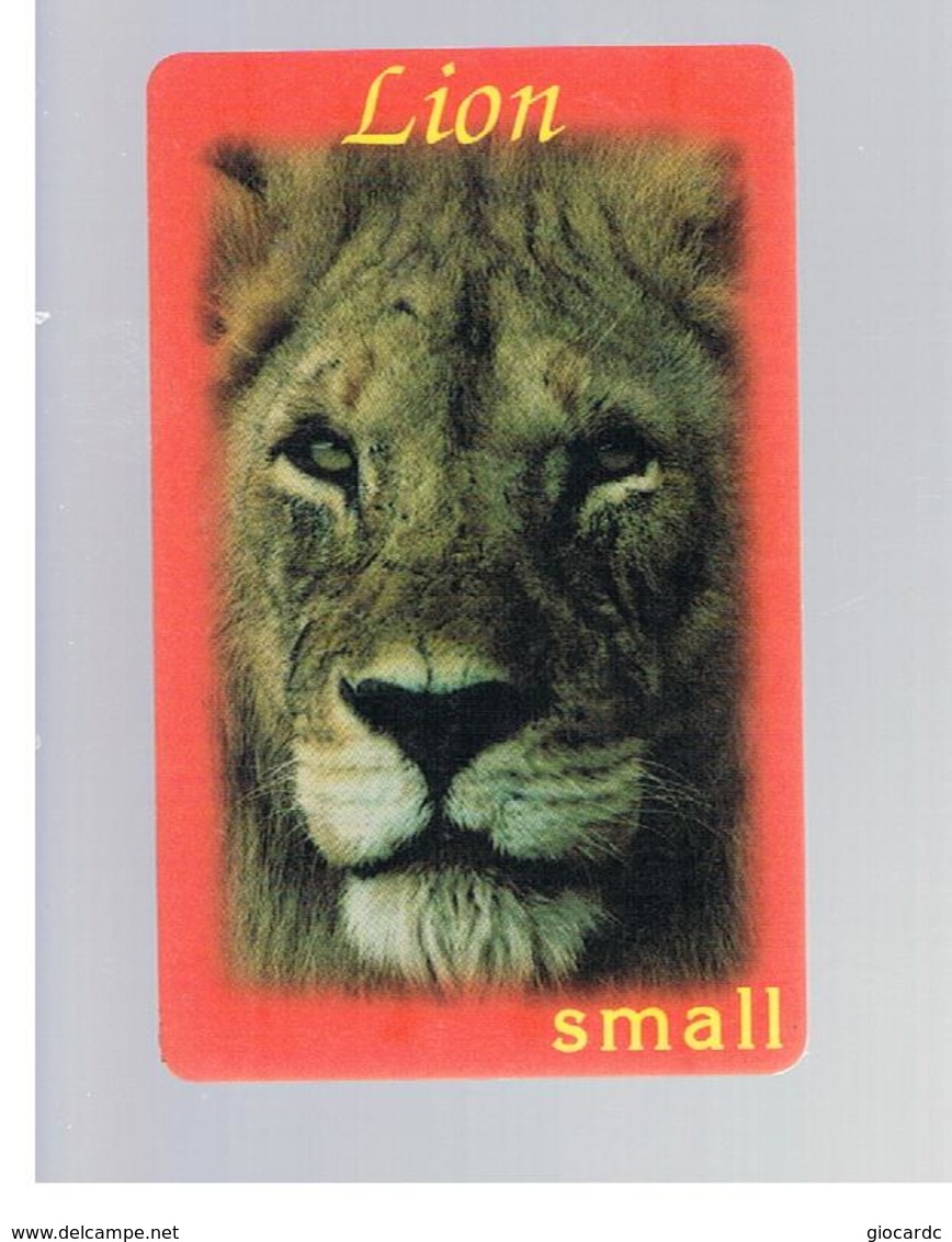 ITALIA (ITALY) - REMOTE - LION KING - ANIMALS SMALL - USED - RIF. 10923 - Schede GSM, Prepagate & Ricariche