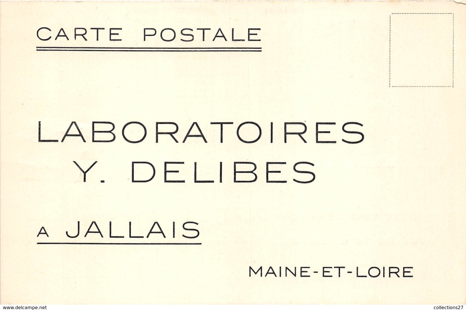 POUDRE ANTISEPTIQUE - LABORATOIRE Y; DELIBES- A JALLAIS MAINE-ET-LOIRE - Gesundheit