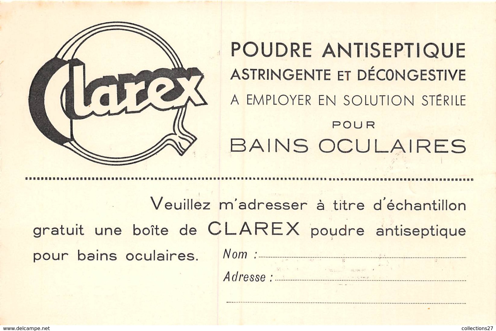 POUDRE ANTISEPTIQUE - LABORATOIRE Y; DELIBES- A JALLAIS MAINE-ET-LOIRE - Health