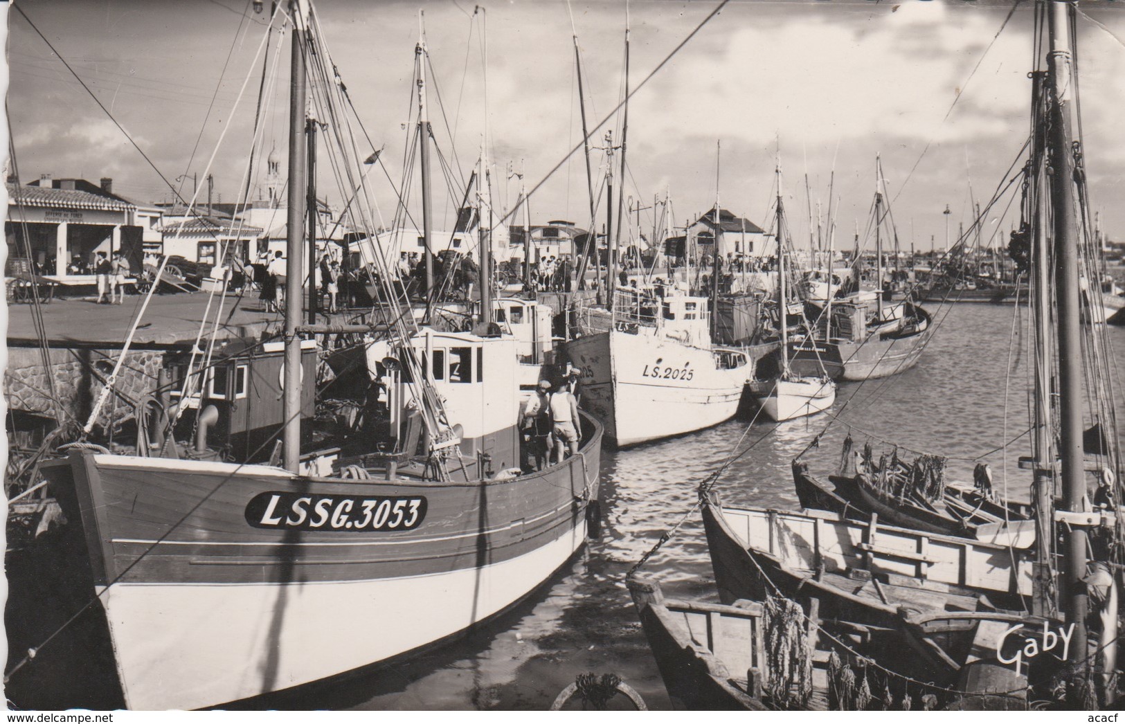 Le Port De Croix De Vie (85) - - Saint Gilles Croix De Vie