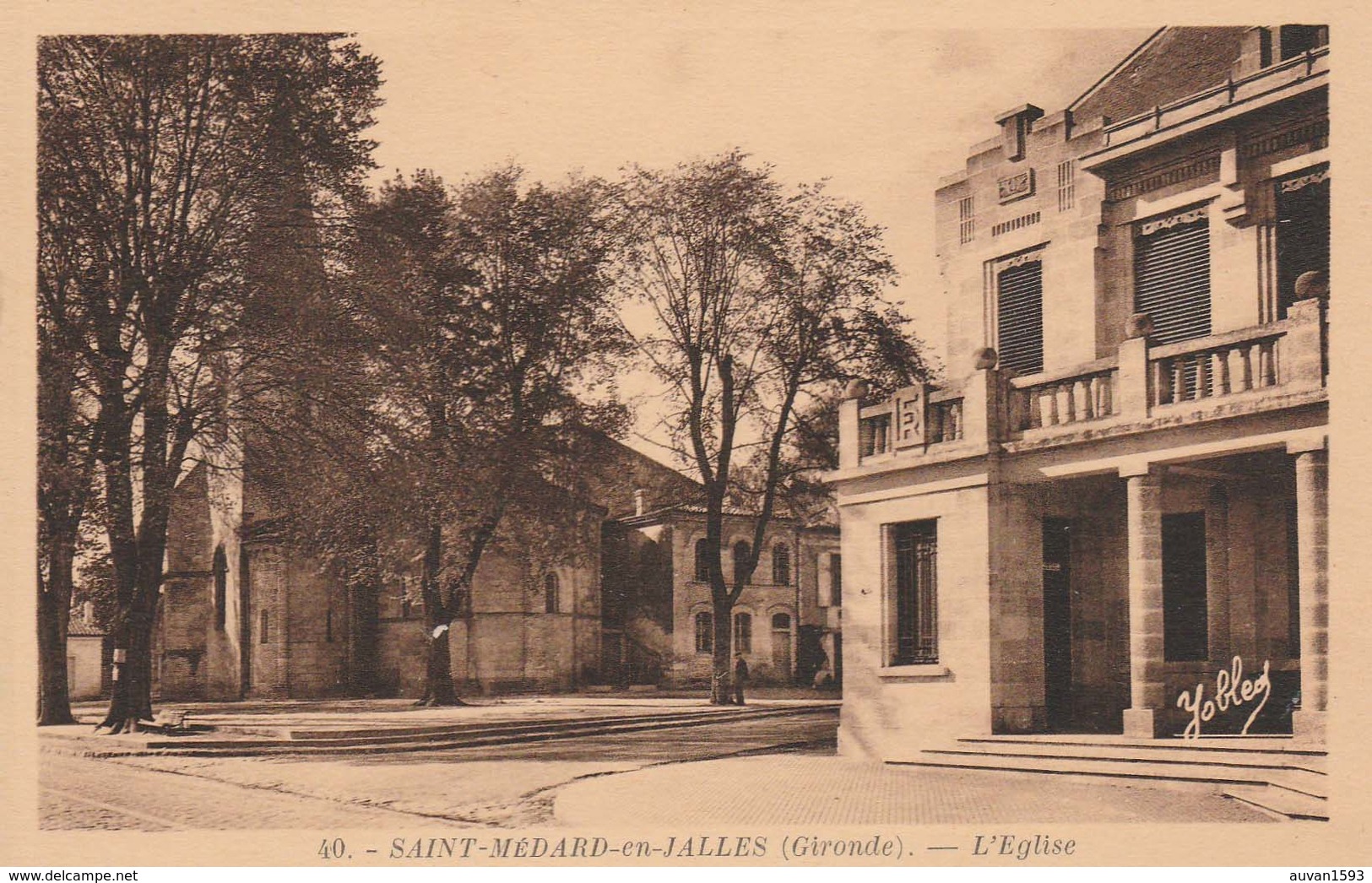 33 - CPSM - SAINT-MEDARD-en-JALLES - L' Eglise - Altri & Non Classificati